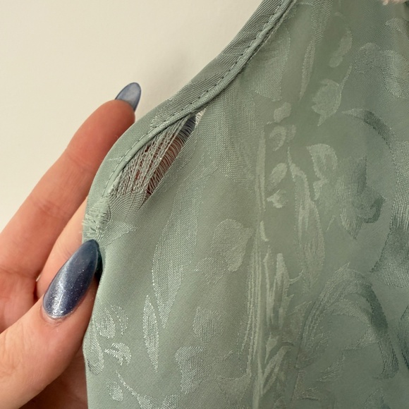 Blue & White Inner Most Slip Dress - Picture 4 of 4